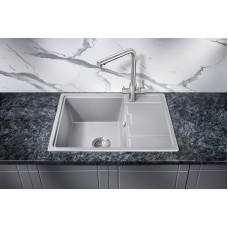 Кухонная мойка Milacio Navarra 65 Cuarzo MC.77063 Серый металлик