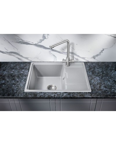 Кухонная мойка Milacio Navarra 65 Cuarzo MC.77063 Серый металлик