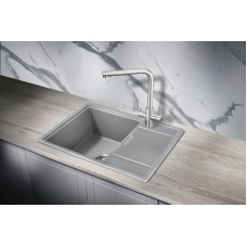 Кухонная мойка Milacio Navarra 65 Cuarzo MC.77063 Серый металлик