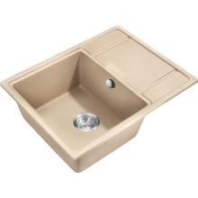 Кухонная мойка Milacio Navarra 65 Cuarzo MC.77064 Бежевая