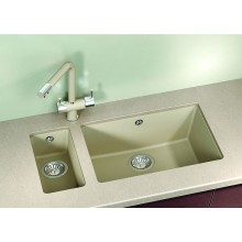 Кухонная мойка Florentina Вега-160 22.300.00160.102 Черная