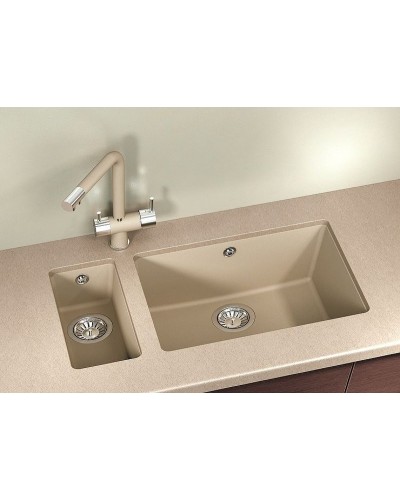 Кухонная мойка Florentina Вега-160 22.300.00160.104 Бежевая