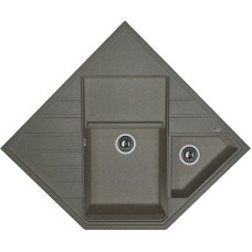 Кухонная мойка Florentina Бомбей-900 20.375.J0900.102 Черная