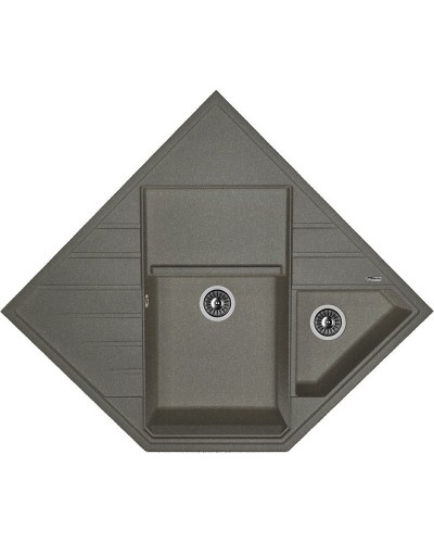 Кухонная мойка Florentina Бомбей-900 20.375.J0900.102 Черная