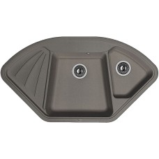 Кухонная мойка Florentina Капри-1060 20.185.J1060.102 Черная