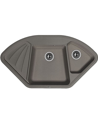 Кухонная мойка Florentina Капри-1060 20.185.J1060.102 Черная