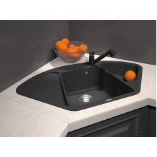 Кухонная мойка Florentina Капри-1060 20.185.J1060.102 Черная