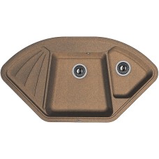 Кухонная мойка Florentina Капри-1060 20.185.J1060.105 Коричневая