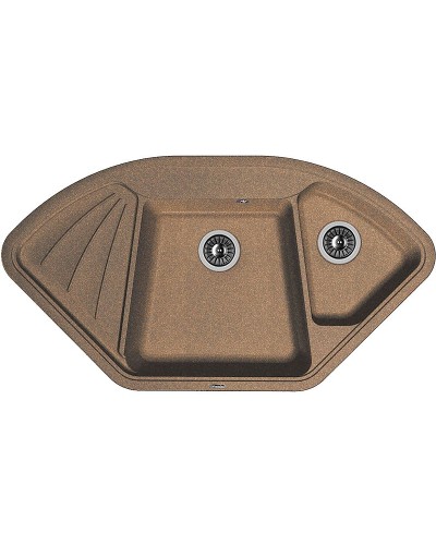 Кухонная мойка Florentina Капри-1060 20.185.J1060.105 Коричневая