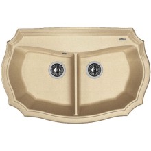 Кухонная мойка Florentina Эмилия-870 20.365.F0870.107 Песочная