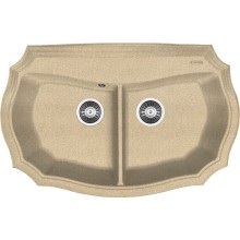Кухонная мойка Florentina Эмилия-870 20.365.F0870.104 Бежевая