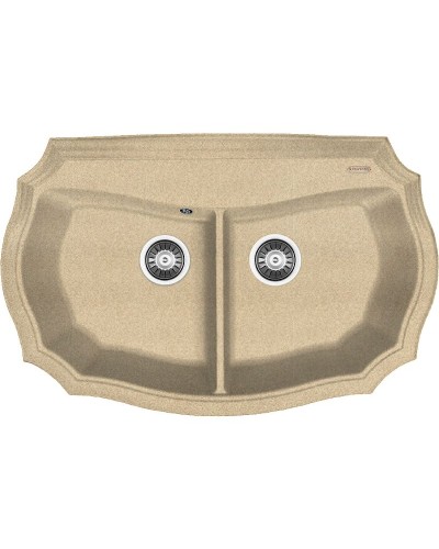 Кухонная мойка Florentina Эмилия-870 20.365.F0870.104 Бежевая