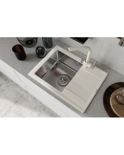 Кухонная мойка Florentina Комби-650 21.390.B0650.201 Жасмин