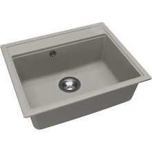 Кухонная мойка Florentina Липси-600 20.120.D0600.305 Грей