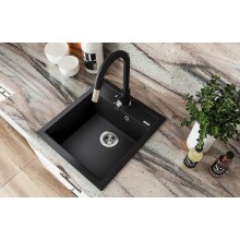 Кухонная мойка Florentina Липси-460 20.280.B0460.102 Черная