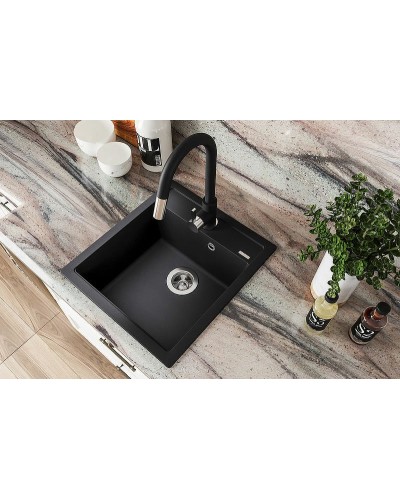 Кухонная мойка Florentina Липси-460 20.280.B0460.102 Черная