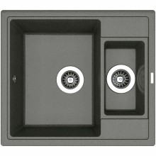 Кухонная мойка Florentina Липси-580К 20.210.D0580.102 Черная