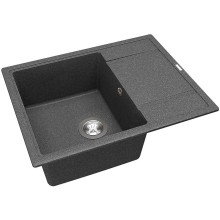 Кухонная мойка Florentina Липси-650 20.125.C0650.102 Черная