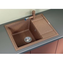 Кухонная мойка Florentina Липси-650 20.125.C0650.105 Коричневая