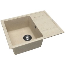Кухонная мойка Florentina Липси-650 20.125.C0650.104 Бежевая