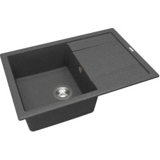 Кухонная мойка Florentina Липси-760 20.160.D0760.102 Черная