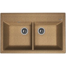 Кухонная мойка Florentina Липси-820 20.370.E0820.105 Коричневая