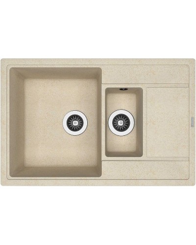 Кухонная мойка Florentina Липси-780К 20.250.D0780.104 Бежевая