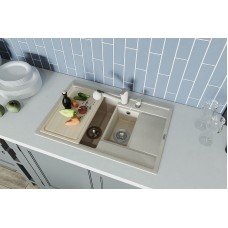 Кухонная мойка Florentina Липси-780К 20.250.D0780.104 Бежевая