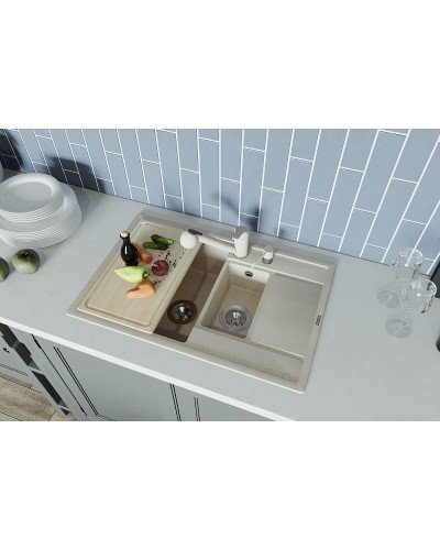 Кухонная мойка Florentina Липси-780К 20.250.D0780.305 Грей