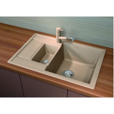 Кухонная мойка Florentina Липси-780К 20.250.D0780.303 Мокко