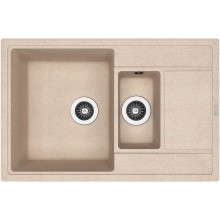 Кухонная мойка Florentina Липси-780К 20.250.D0780.107 Песочная