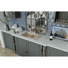 Кухонная мойка Florentina Липси-780К 20.250.D0780.107 Песочная