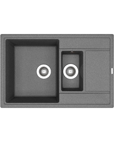 Кухонная мойка Florentina Липси-780К 20.250.D0780.102 Черная