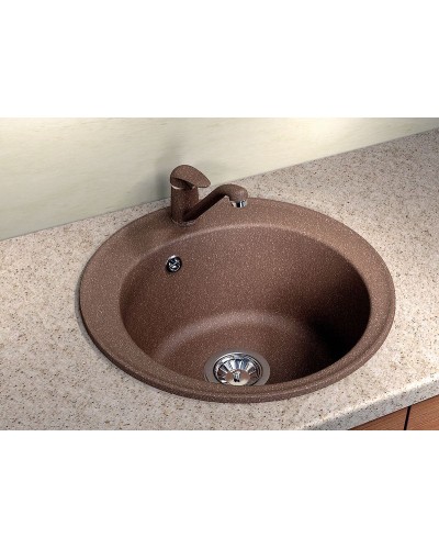 Кухонная мойка Florentina Никосия-510 20.135.B0510.303 Мокко