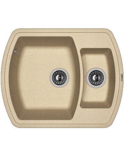 Кухонная мойка Florentina Нире-630K 20.220.D0630.104 Бежевая