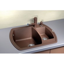 Кухонная мойка Florentina Нире-630K 20.220.D0630.104 Бежевая