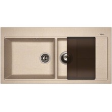 Кухонная мойка Florentina Россана-1000 20.335.E1000.107 Песочная