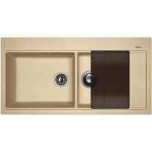 Кухонная мойка Florentina Россана-1000 20.335.E1000.104 Бежевая