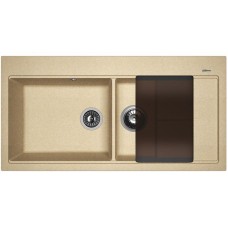 Кухонная мойка Florentina Россана-1000 20.335.E1000.104 Бежевая