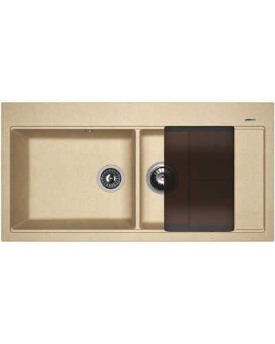 Кухонная мойка Florentina Россана-1000 20.335.E1000.104 Бежевая