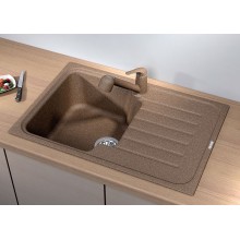 Кухонная мойка Florentina Таис-760 20.260.B0760.305 Грей