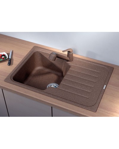 Кухонная мойка Florentina Таис-760 20.260.B0760.105 Коричневая