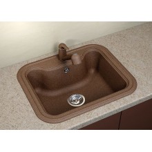 Кухонная мойка Florentina Крит-630 20.110.D0630.105 Коричневая