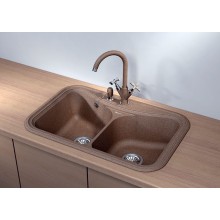 Кухонная мойка Florentina Крит-780А 20.175.E0780.305 Грей