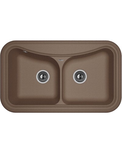 Кухонная мойка Florentina Крит-860 20.115.E0860.303 Мокко