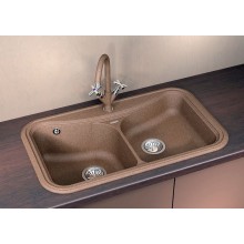 Кухонная мойка Florentina Крит-860 20.115.E0860.105 Коричневая