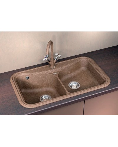 Кухонная мойка Florentina Крит-860 20.115.E0860.105 Коричневая