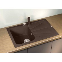 Кухонная мойка Florentina Гаттинара-780 20.255.B0780.105 Коричневая