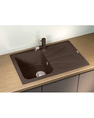 Кухонная мойка Florentina Гаттинара-780 20.255.B0780.105 Коричневая