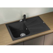 Кухонная мойка Florentina Гаттинара-780 20.255.B0780.102 Черная